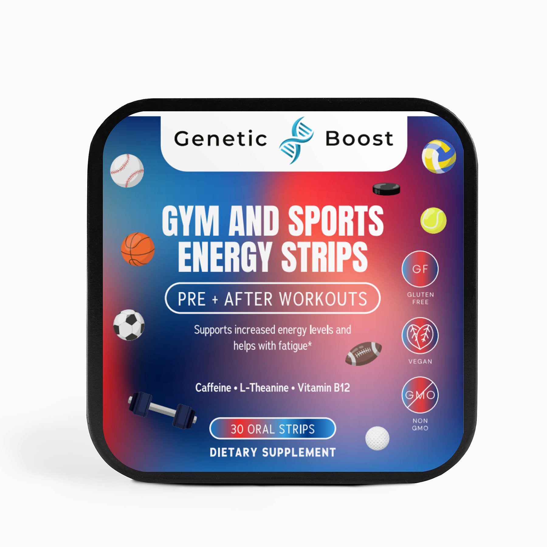 GYM AND SPORTS ENERGY STRIPS